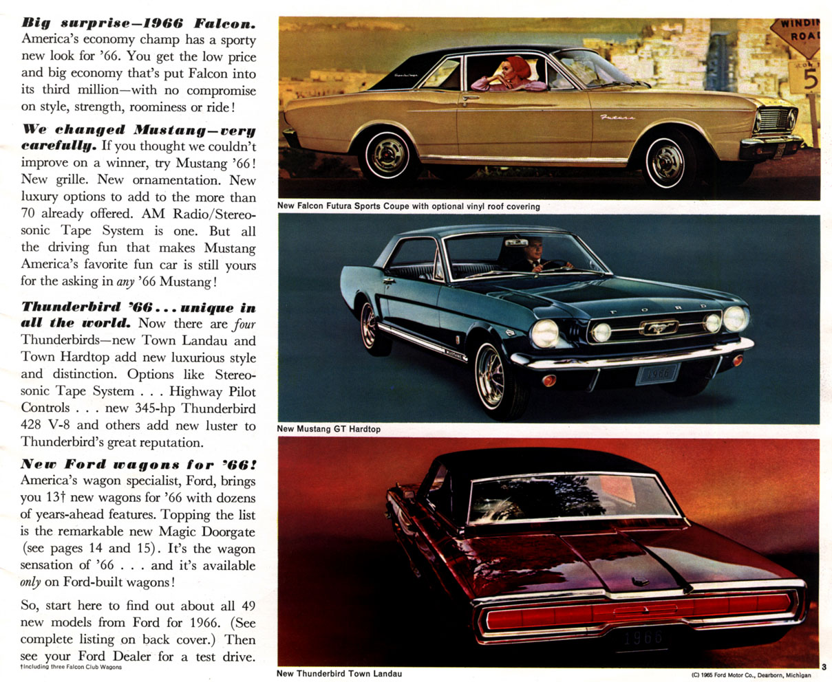 1966 Ford Full-Line Brochure Page 15